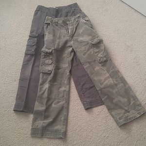 3/$20 Faded Glory Vintage Boys Cargo Pants 2 Pack